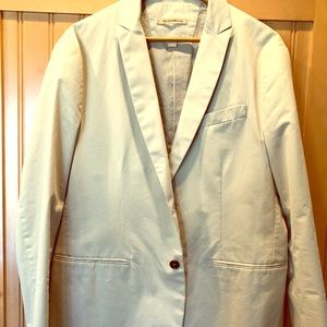 Mens tan sport coat- 42